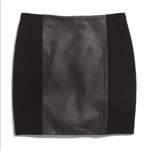 Leather Skirt